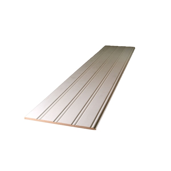 Alexandria Moulding Alexandria Moulding 1/4 in. H X 7 in. W X 32 in. L Primed White MDF Wall Panel, PK6 B3046-96032C - main